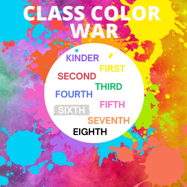 COLOR WAR DAY ...